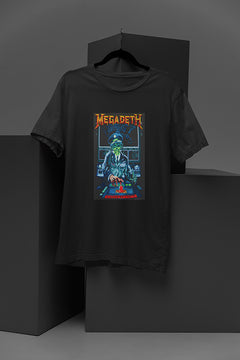 Vic Rattlehead | Thrash Metal Band Tee | Iconic 80s Art | Megadeth Inspiration | Metalhead Fashion | Retro Rocker Shirt