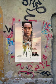 Hotel Rwanda Gloss Poster | Don Cheadle Wall Art | Film Memorabilia | Movie Poster Print