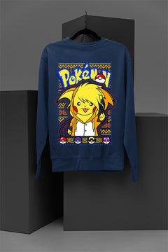 UGLY Pikachu Christmas Cheer | Festive Pokemon Ugly Sweatshirt Trend | Retro Pikachu Holiday Vibes
