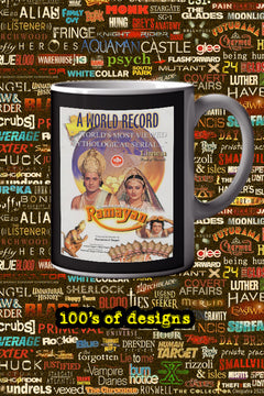 Ramayan 11oz Mug featuring Arun Govil | Sita & Rama Poster Design