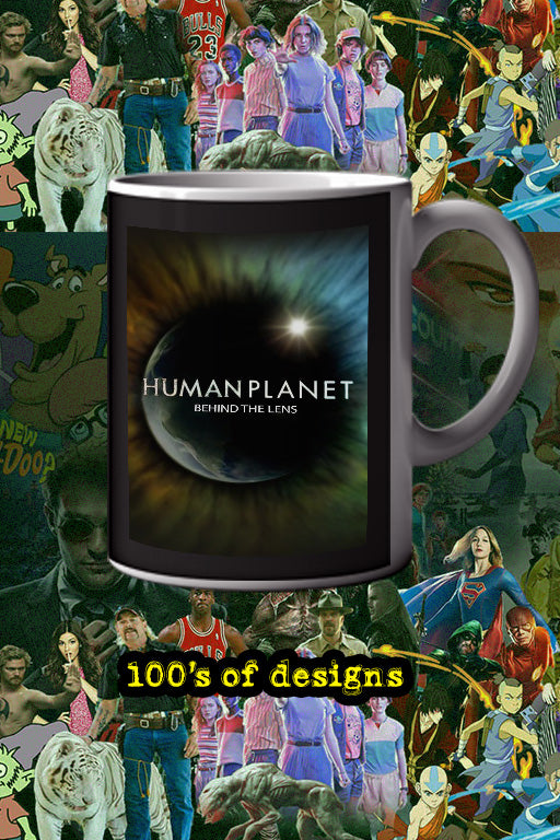 Human Planet 11oz Mug | TV Show Merchandise | Human Planet Poster Design | Unique Gift for Fans | Sustainable Materials