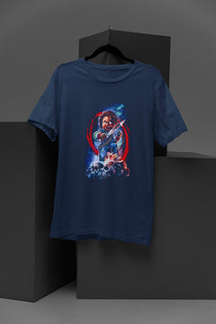 "Horror Chucky | Scary Vintage Graphic Tee | Killer Costume Gift | Halloween"