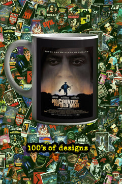 No Country for Old Men 11oz Mug | Film Memorabilia | No Country for Old Men Poster | Anton Chigurh