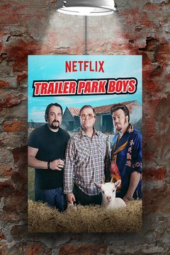 Trailer Park Boys Bubbles | Ricky | Julian Gloss Poster - TV Show Wall Art Decor - Fan Favorite Design - Fast Shipping - High Quality - Limited Edition