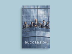 Succession Canvas Print: Kendall Roy | TV Show Poster | Succession Design | Wall Art Décor