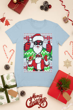 KIDS UGLY: Deadpool-Santa Pool Christmas T-Shirt | Kids Christmas Ugly Design |