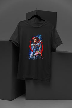 "Horror Chucky | Scary Vintage Graphic Tee | Killer Costume Gift | Halloween"