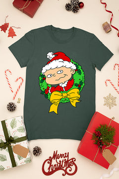 UGLY Retro Rugrats Phil Christmas Tee | 90s Cartoon Holiday Shirt | Phil DeVille Christmas