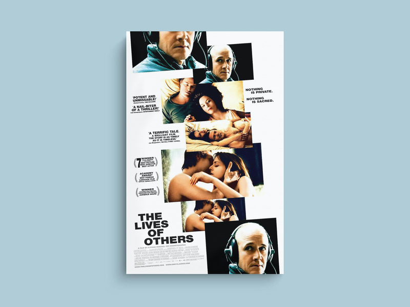 The Lives of Others Canvas Print | Film Poster | Sebastian Koch