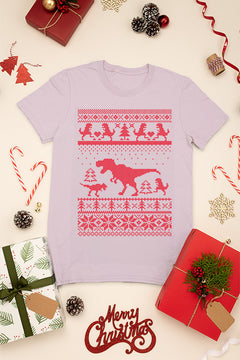 KIDS UGLY Christmas T-Rex Dino-mite Dino | Kid's Christmas U