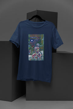 Iron Maiden Somewhere In Time | Retro Band Tee | Vintage Heavy Metal Fashion | 1980s Iron Maiden Merch | Classic Rock Band Shirt