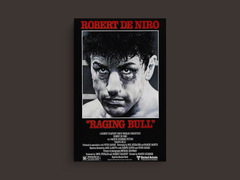 Raging Bull Canvas Print | Film Art | Robert De Niro Wall Decor