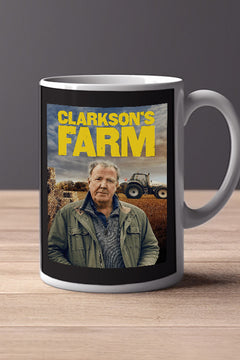 Clarkson's Farm 11oz Mug | TV Show Poster Design | Jeremy Clarkson