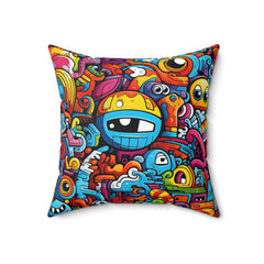 Luna Smoochbug - Polyester Square Pillow