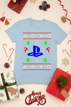 KIDS UGLY: Playstation Logo Christmas Riot | Classic Gaming | Kids Retro Style | Ugly