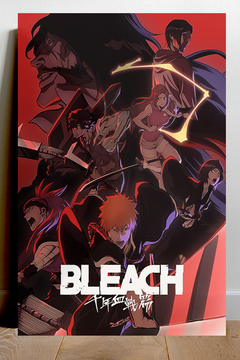 Bleach Gloss Poster - Ichigo Kurosaki Design | Anime Wall Art | TV Show Fans Gift