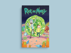 Rick and Morty Canvas Print | Rick and Morty TV Show | Wall Art Decor - Rick and Morty | Unique Fan Gift | Geeky Room Decor - Rick and Morty | Rick and Morty Design - Rick and Morty | Alternative TV