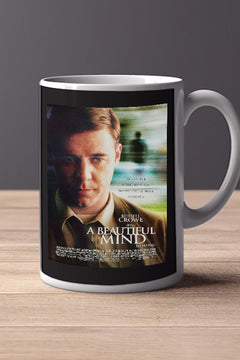 A Beautiful Mind 11oz Mug Russell Crowe Jennifer Connelly | Film Memorabilia Design