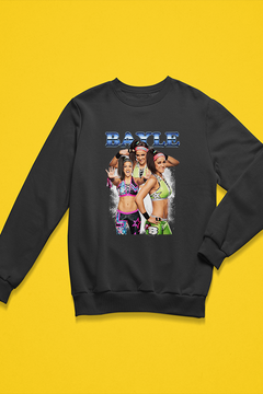 Bayley WWE Women's Sweatshirt | Hugger Revolution | Bayley Logo | WWE Superstar