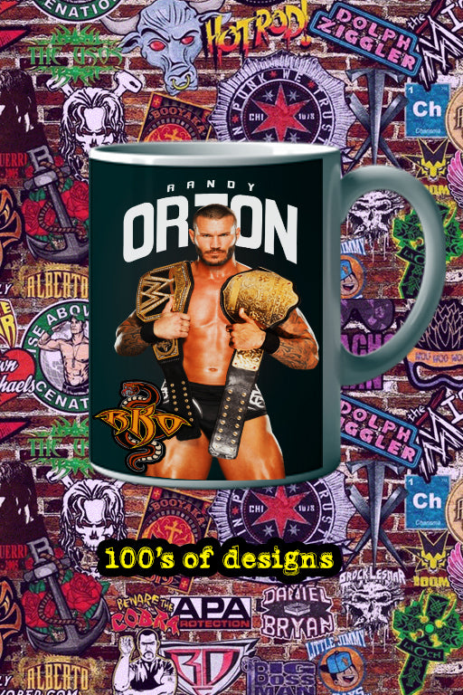 RANDY ORTON 11oz Mug | Pro Wrestling | Wrestling Superstar Mug | Wrestling Fan Gift