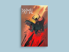 Primal Canvas Print | Fang-tastic Primal Design | TV Show Fan Art | Genndy Tartakovsky