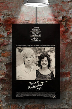 Terms of Endearment Shirley MacLaine & Debra Winger Glossy Movie Poster | Vintage Film Art | Classic Cinema Wall Decor | 80s Movie Print | Hollywood Retro Style