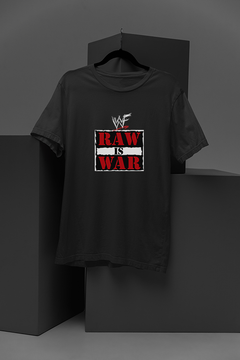 Raw is War WWE | Vintage Attitude Era | Retro Wrestling Tee | Limited Edition | Pro Wrestling Merch | WWE Fan Apparel | Iconic Event Logo Shirt