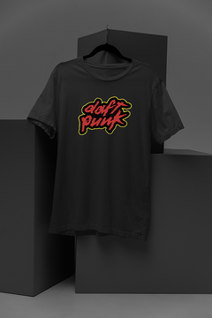 Daft Punk Logo | Band Tee | Electronic Music | 90s Music | Retro Style | Graphic Tee | Music Fan | French House | DJ Duo | Iconic Design | Festival Fashion | EDM Vibe | Vintage Inspiration.