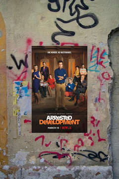 Arrested Development Jason Bateman Poster | Unique TV Show Design | Gloss Finish