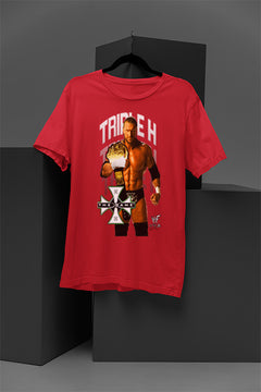 TRIPLE H WWE Attitude Era Superstar T-Shirt | Vintage Wrestling Legend Tee | Retro Champion Wrestling