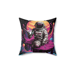 Stella Frostfire - Polyester Square Pillow