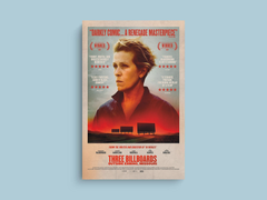 Three Billboards Outside Ebbing, Missouri Canvas Print | Film | Chief Willoughby | Frances McDormand | Woody Harrelson | Sam Rockwell