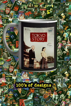 Tokyo Story 11oz Mug | Film Memorabilia | Tokyo Story Design | Lead Actors Name