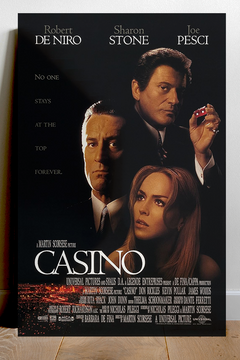 Casino Classic: Robert De Niro Gloss Poster | Film Memorabilia | Casino Movie Art | Vintage Hollywood Poster