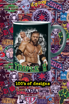 Triple H 11oz Mug | Pro Wrestling | WWE | Wrestler | Merchandise | Collectible | Gift | Souvenir | Fan Art