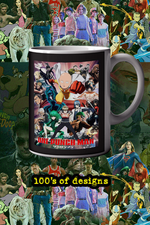 One Punch Man 11oz Mug | Saitama TV Show Poster Design