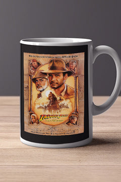 Indiana Jones and the Last Crusade 11oz Mug | Film Memorabilia | Indiana Jones | Harrison Ford