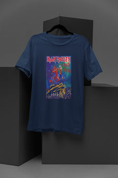 Iron Maiden Run To The Hills | Vintage Metal Band Tee | 1982 Tour Inspired Graphic Shirt | Retro Metalhead Fashion - Ideal for Shopify & Etsy!