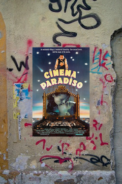 Cinema Paradiso Gloss Poster | Film Decor Print | Classic Movie Art | Cinema Room Design