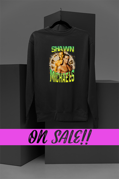 Shawn Michaels WWE Legend | Vintage Wrestler Sweatshirt | HBK Retro Apparel