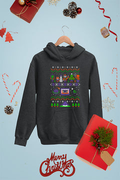 KIDS UGLY: Galactic Guardians | Cassette Tape | Christmas Hoodie | Retro Design