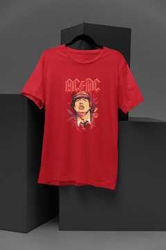 ACDC Angus | Rock Band Tee | Vintage 80s Rock | ACDC Inspired Shirt | Angus Young Fan Apparel