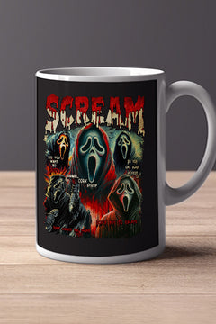 Halloween Ghostface 11oz Mug | Horror Film | Ghostface Design