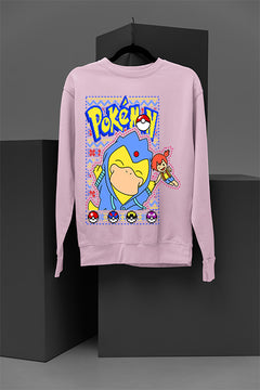UGLY Psyduck Christmas Chaos | Psyduck Pokemon Retro | Ugly Christmas Sweatshirt | Vintage