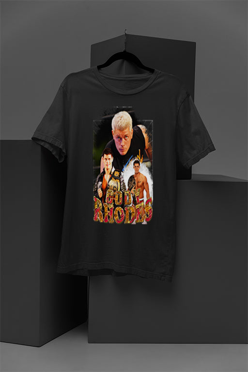 Cody Rhodes WWE Vintage Star Dust | AEW Cody Rhodes | Rhodes Wrestling Tee | Wrestling Legend Shirt