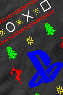KIDS UGLY: Playstation Logo Christmas Riot | Classic Gaming | Kids Retro Style | Ugly