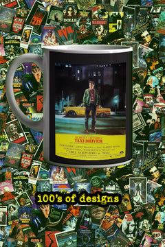 Taxi Driver 11oz Mug | Film Memorabilia | Taxi Driver Design | Robert De Niro