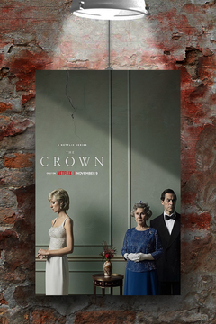 The Crown Olivia Colman Poster | Queen Elizabeth II Wall Art Print | TV Show The Crown Merchandise | Premium Gloss Poster for Fans of The Crown Series | The Crown Olivia Colman Collectible Art Print