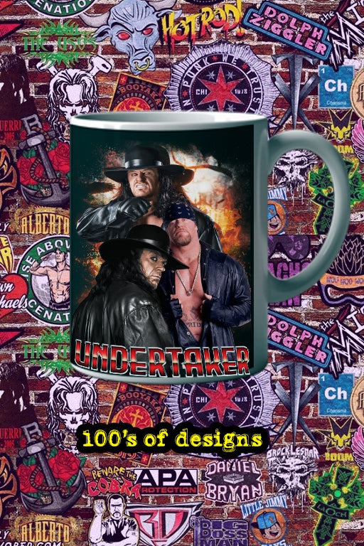 UNDERTAKER 11oz Mug | Pro Wrestling Legend Photo Design
