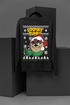 UGLY Taz Tasmanian Devil Christmas Sweatshirt | Looney Tunes | Vintage